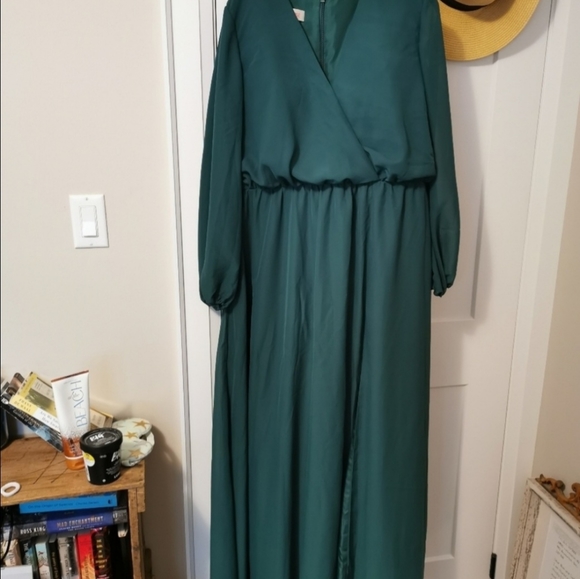 NWT Green Bridesmaids/Party Dress - Picture 2 of 4